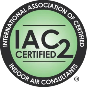 International Association of Certified Indoor Air Consultants seal